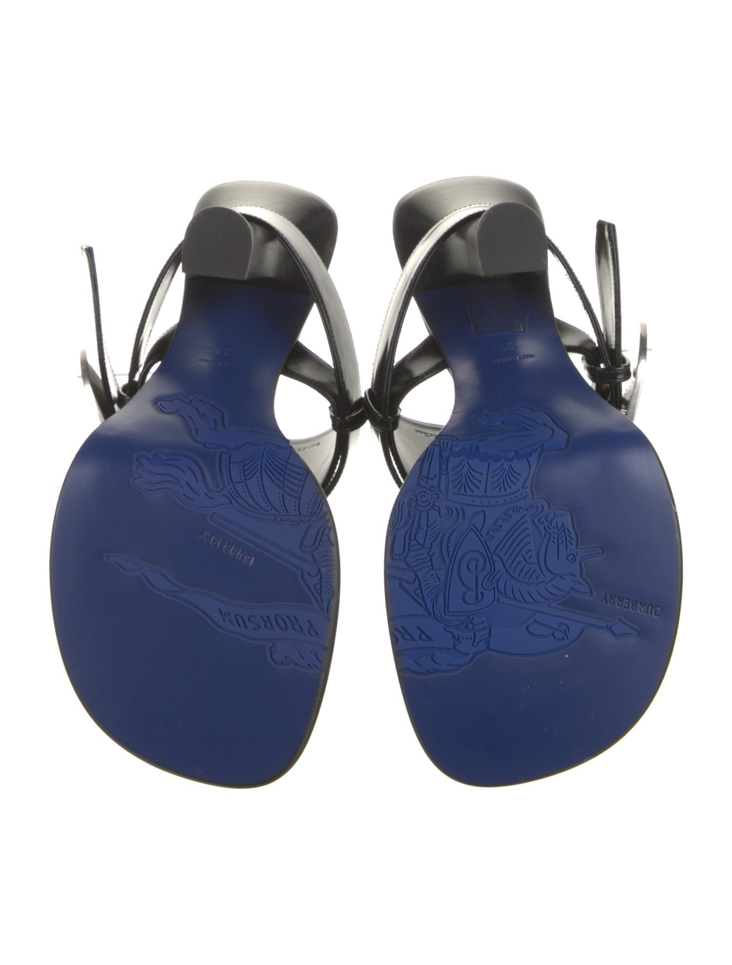 Burberry Prorsum Leather Flip Flops